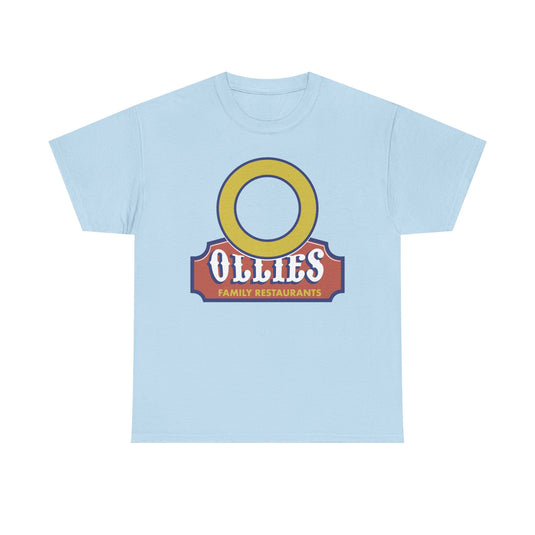 Ollies Family Restaurants Vintage Logo Defunct Restaurant Chain T-Shirt