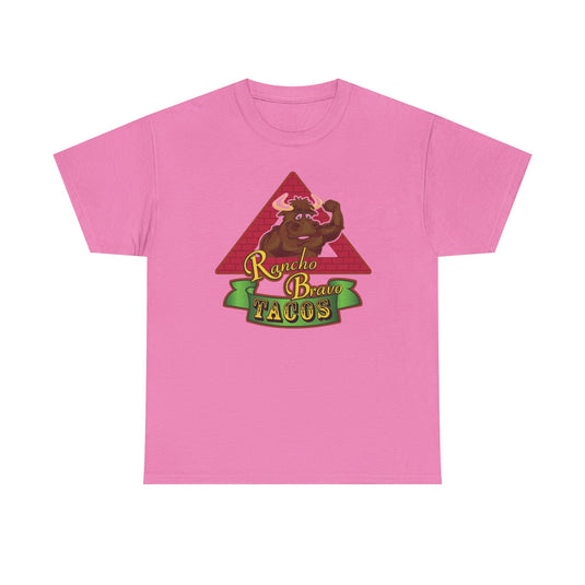Rancho Bravo Tacos T-Shirt - Taco Restaurant Industry Defunct Tee