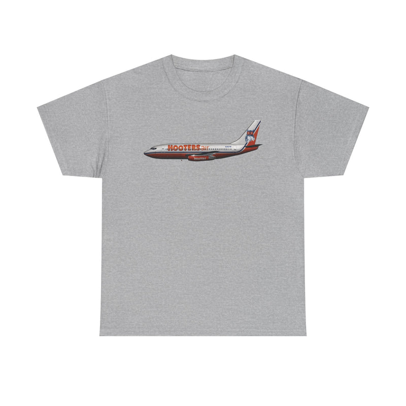 Load image into Gallery viewer, Hooters Air Orange Owl Novelty Airline Retro Aviation Memorabilia T-shirt
