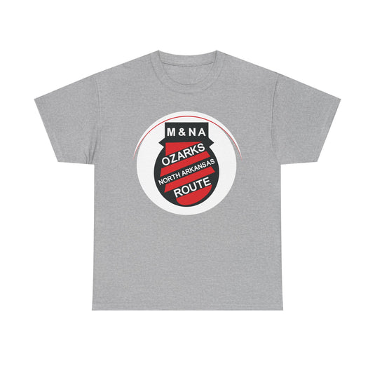 Missouri Arkansas Ozarks North Arkansas Route Railroad Logo T-Shirt