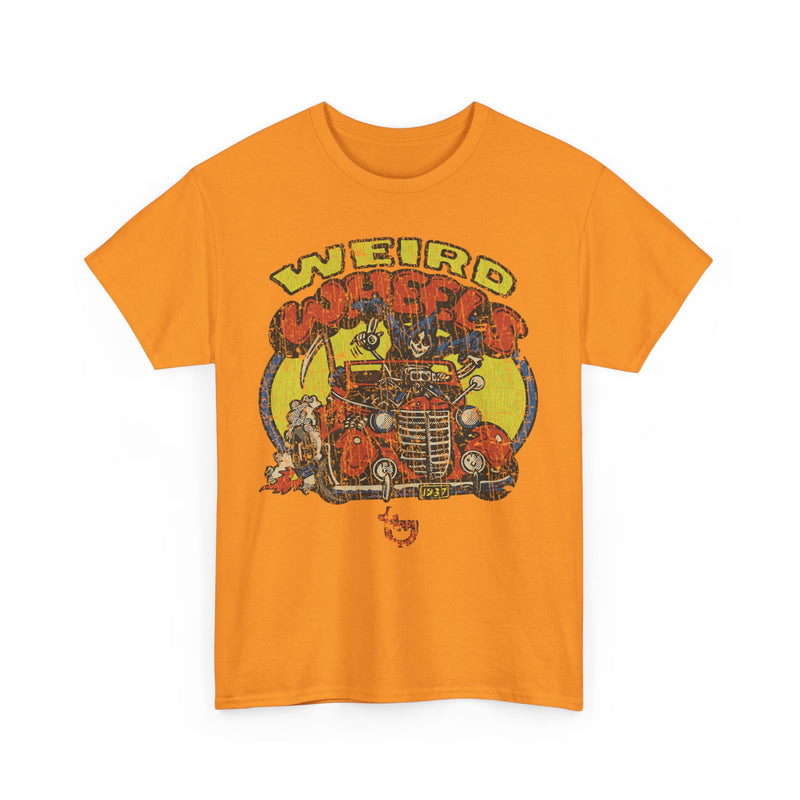 Load image into Gallery viewer, Weird Wheels Slab Cab 1980 Taxi Trading Card T-shirt
