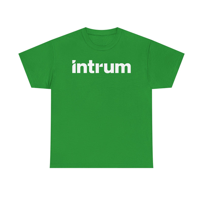 Load image into Gallery viewer, Intrum T-Shirt Bankrupt Debt Collection Company Logo Tee
