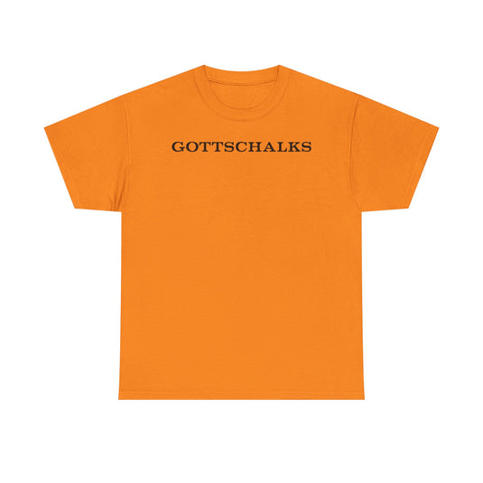 Gottschalks Simple Black Text Department Store Logo T-Shirt