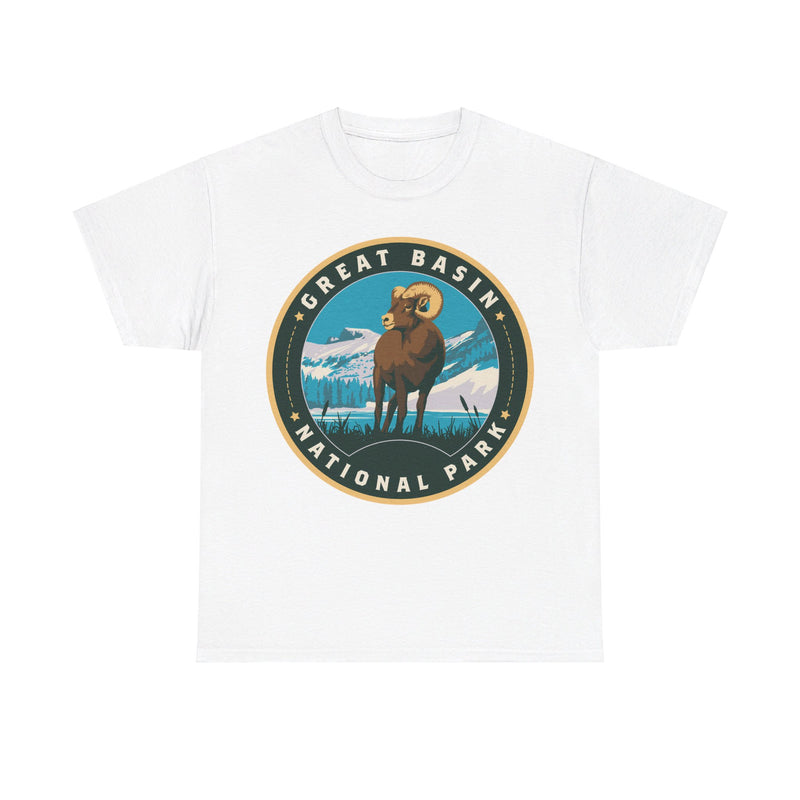 Load image into Gallery viewer, Great Basin National Park Nevada Round Logo T-shirt
