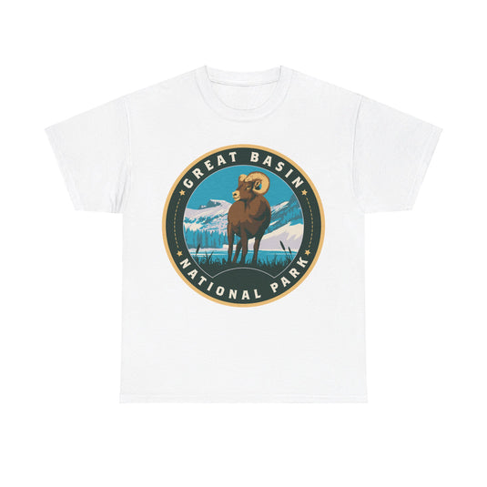 Great Basin National Park Nevada Round Logo T-shirt