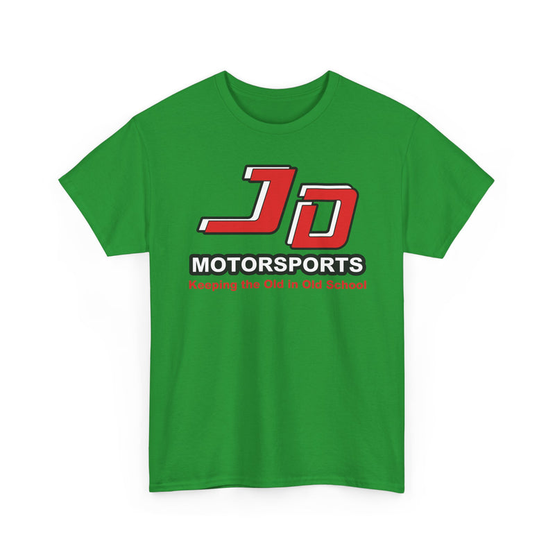 Load image into Gallery viewer, JD Motorsports Defunct Racing T-Shirt Keeping the Old in Old School NASCAR Tee
