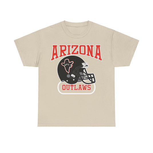 Arizona Outlaws Helmet Logo Football Team T-shirt