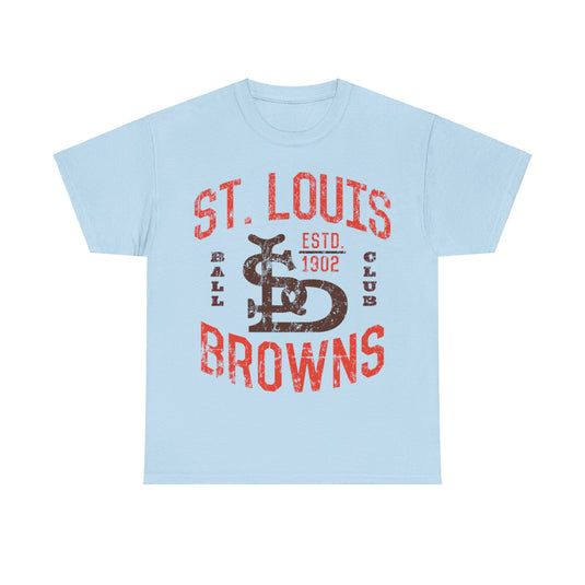 St Louis Browns Est 1902 Baseball Team T-shirt