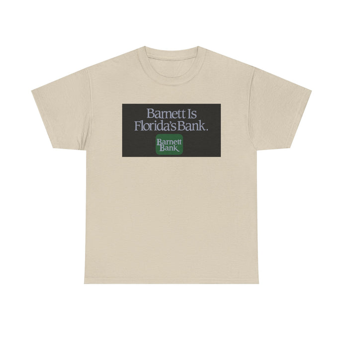 Barnett Bank Florida's Bank T-Shirt - Regional Banking Logo - Florida