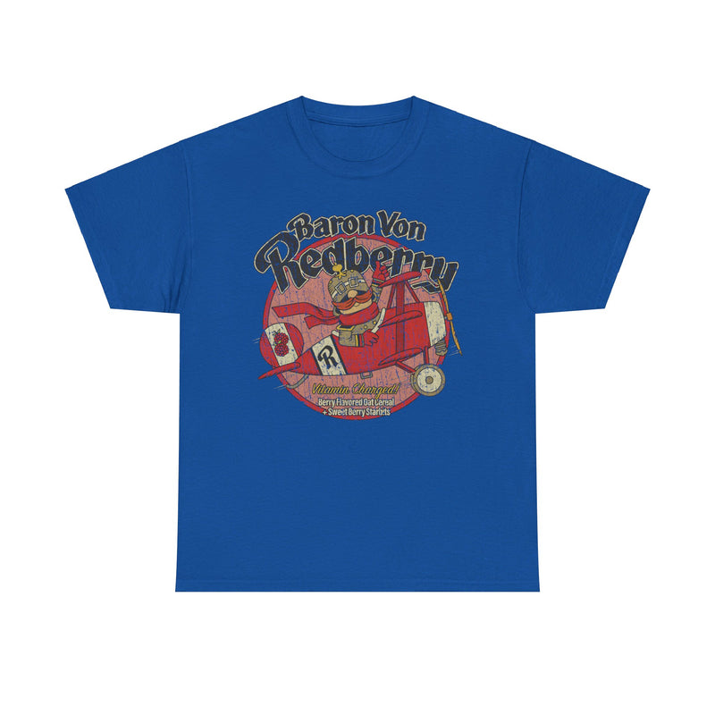 Load image into Gallery viewer, Baron Von Redberry Quaker Oats Cereal Mascot T-shirt
