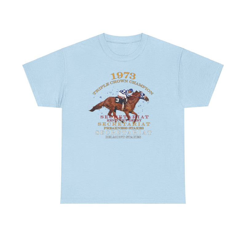 Load image into Gallery viewer, Triple Crown Champion Secretariat 1973 Nostalgic Retro T-shirt
