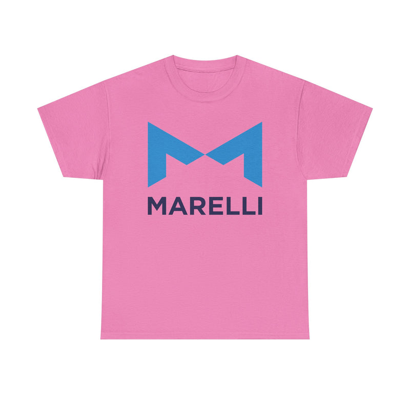 Load image into Gallery viewer, Marelli Holdings T-Shirt - Automotive Parts Manufacturing Industry Logo
