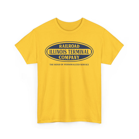 Illinois Terminal Personalized Service Railroad Logo Train T-Shirt