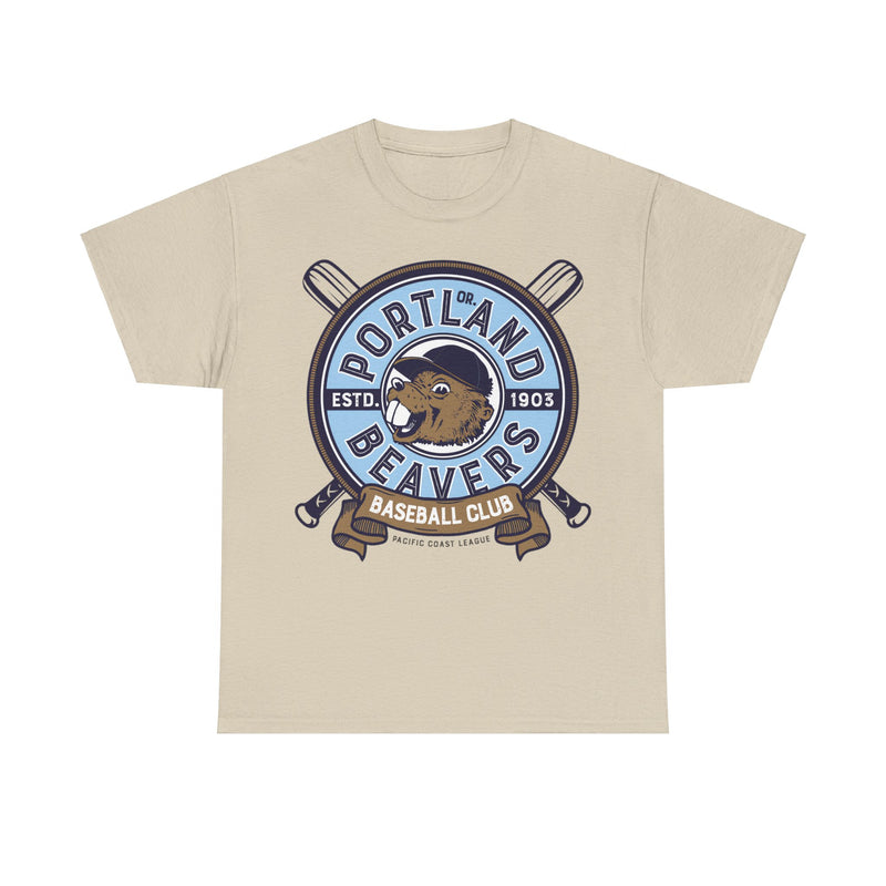 Load image into Gallery viewer, Portland Beavers Oregon Est 1903 Baseball Team T-shirt
