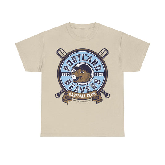 Portland Beavers Oregon Est 1903 Baseball Team T-shirt