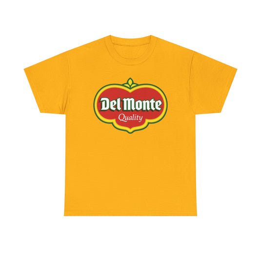 Del Monte T-Shirt - Food Industry Bankrupt Company Logo Tee