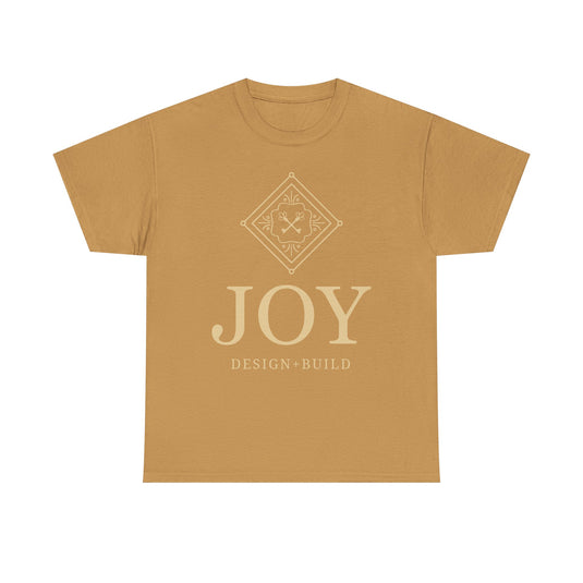 Joy Design + Build T-Shirt - Construction Industry Bankrupt Logo Tee