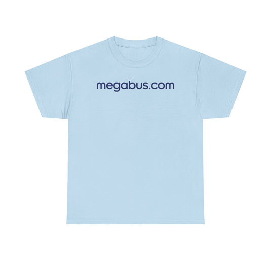 Megabus.com Defunct Bus Service T-Shirt Budget Travel Transportation Company Tee