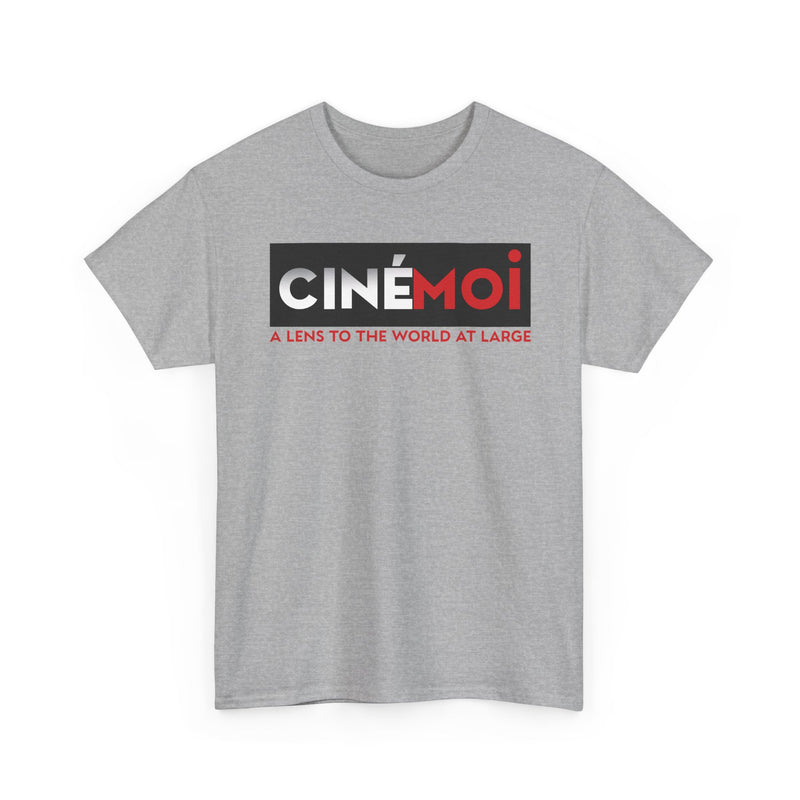 Load image into Gallery viewer, Cinemoi A Lens To The World At Large Logo Graphic T-Shirt Rare Defunct Brand Tee
