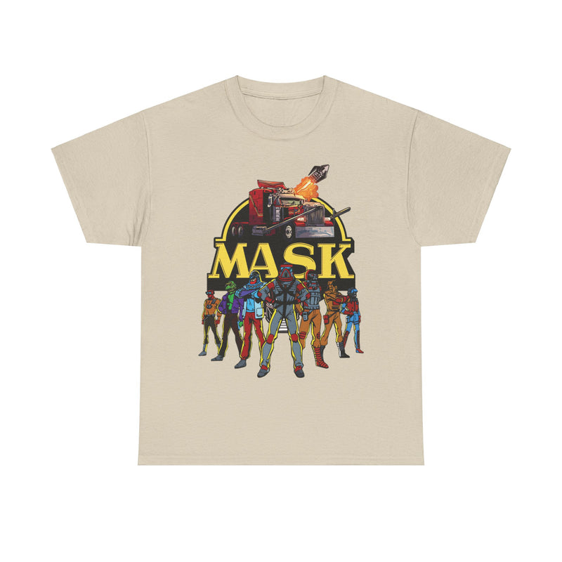 Load image into Gallery viewer, MASK Mobile Armored Strike Kommand TV Show T-shirt
