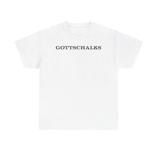 Gottschalks Simple Black Text Department Store Logo T-Shirt