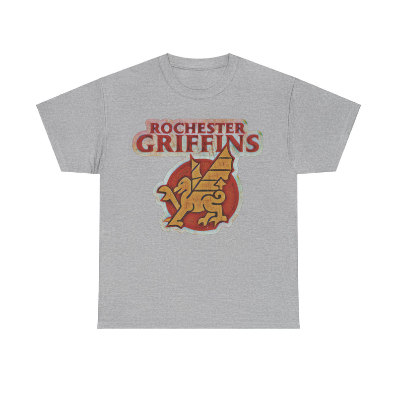 Load image into Gallery viewer, Rochester Griffins Lacrosse Nostalgic Retro Logo T-shirt
