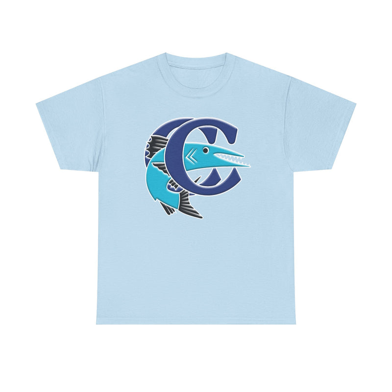 Load image into Gallery viewer, Corpus Christi Barracudas T-Shirt - Baseball 1994-95 Defunct Team Logo Tee
