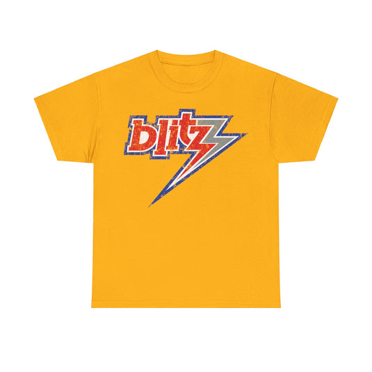 Chicago Blitz Logo Illinois Football Team T-shirt