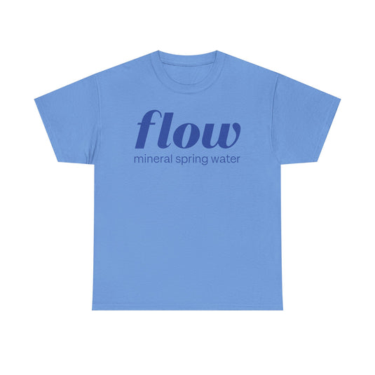 Flow Beverage Corp T-Shirt - Spring Water Beverage Industry Logo Tee