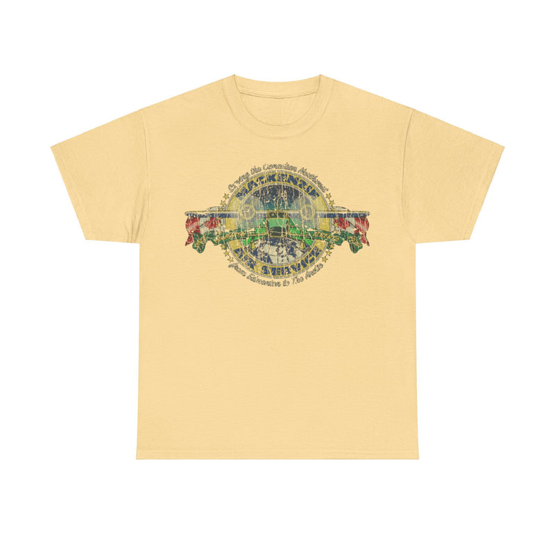 Load image into Gallery viewer, Mackenzie Air Service 1932 Airlines Distressed Print T-shirt
