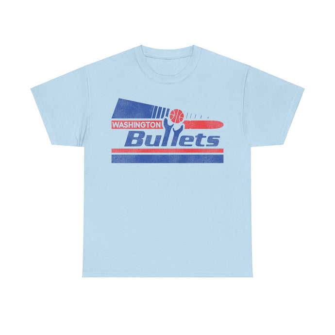 Washington Bullets Basketball Pennant Nostalgic Retro T-shirt