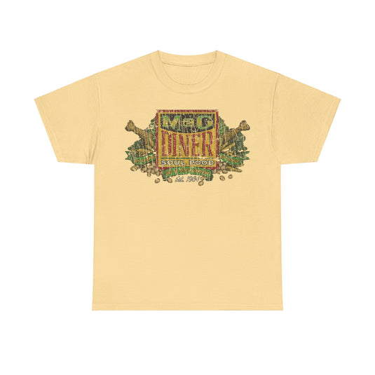M&G Diner Soul Food 1964 Restaurant Distressed Print T-shirt