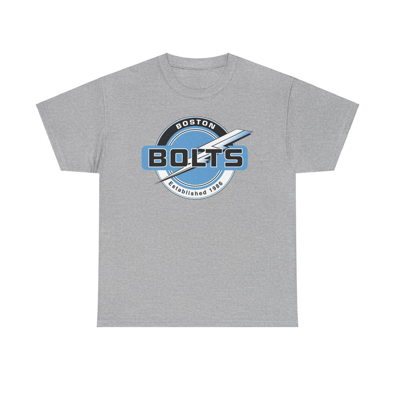 Load image into Gallery viewer, Boston Bolts Massachusetts Soccer League 1986 T-shirt
