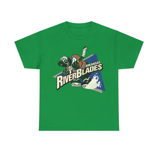 Arkansas Riverblades Logo Hockey Team T-shirt