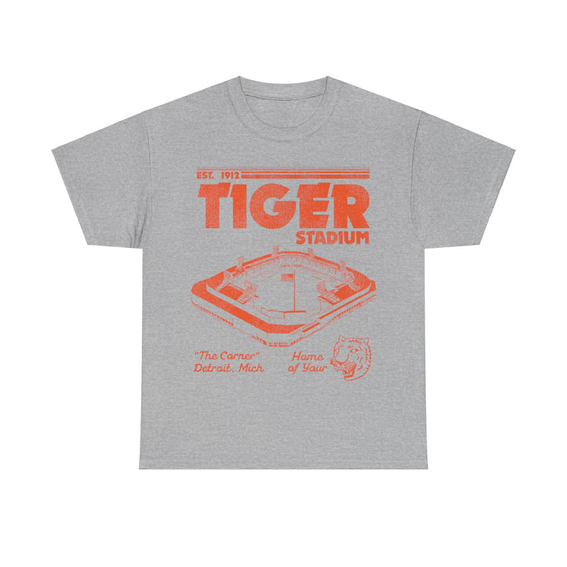 Load image into Gallery viewer, Tiger Stadium Park Detroit Michigan T-shirt
