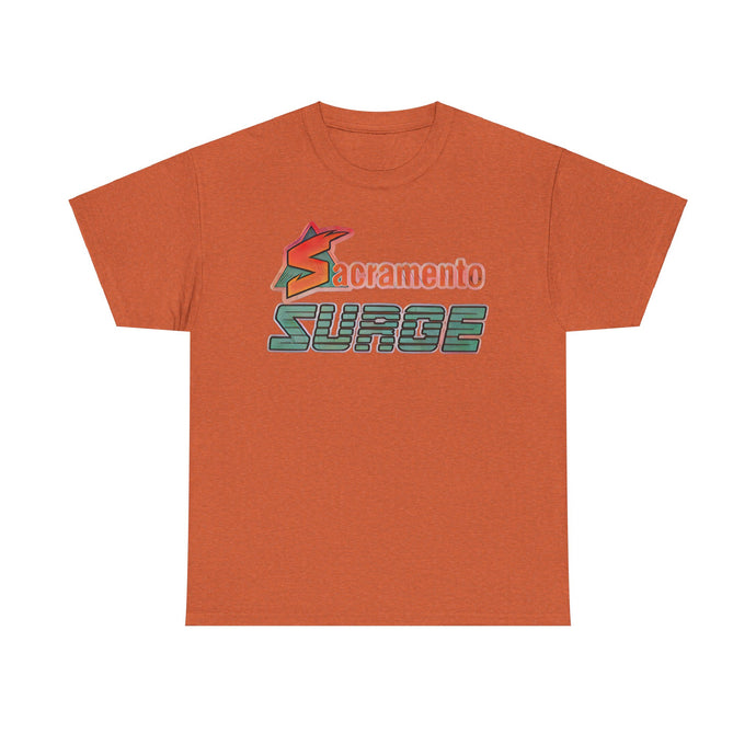 Sacramento Surge Football WLAF California 1991-1992 T-shirt