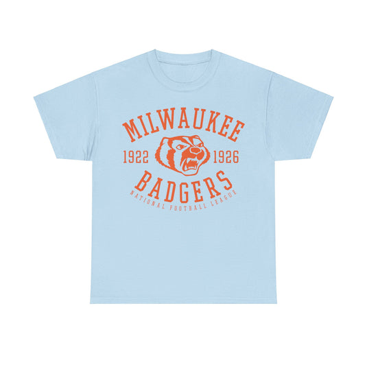 Milwaukee Badgers 1922-1926 Wisconsin Football Team T-shirt