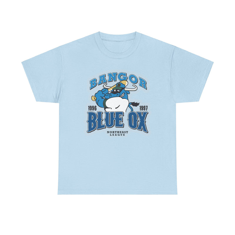 Load image into Gallery viewer, Bangor Blue Ox Maine Northeast League Baseball 1996-1997 T-shirt
