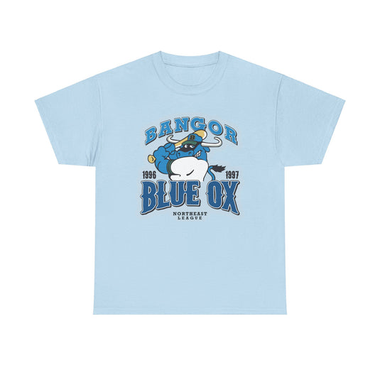 Bangor Blue Ox Maine Northeast League Baseball 1996-1997 T-shirt