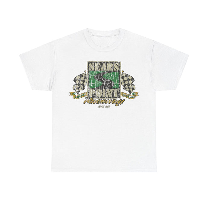 Sears Point Raceway 1968 Distressed Print T-shirt