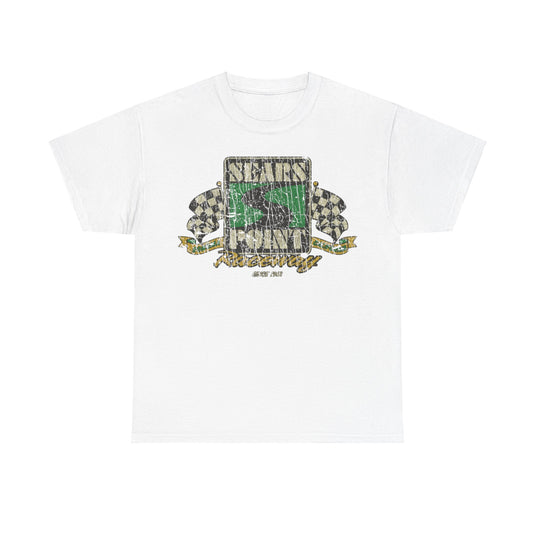 Sears Point Raceway 1968 Distressed Print T-shirt