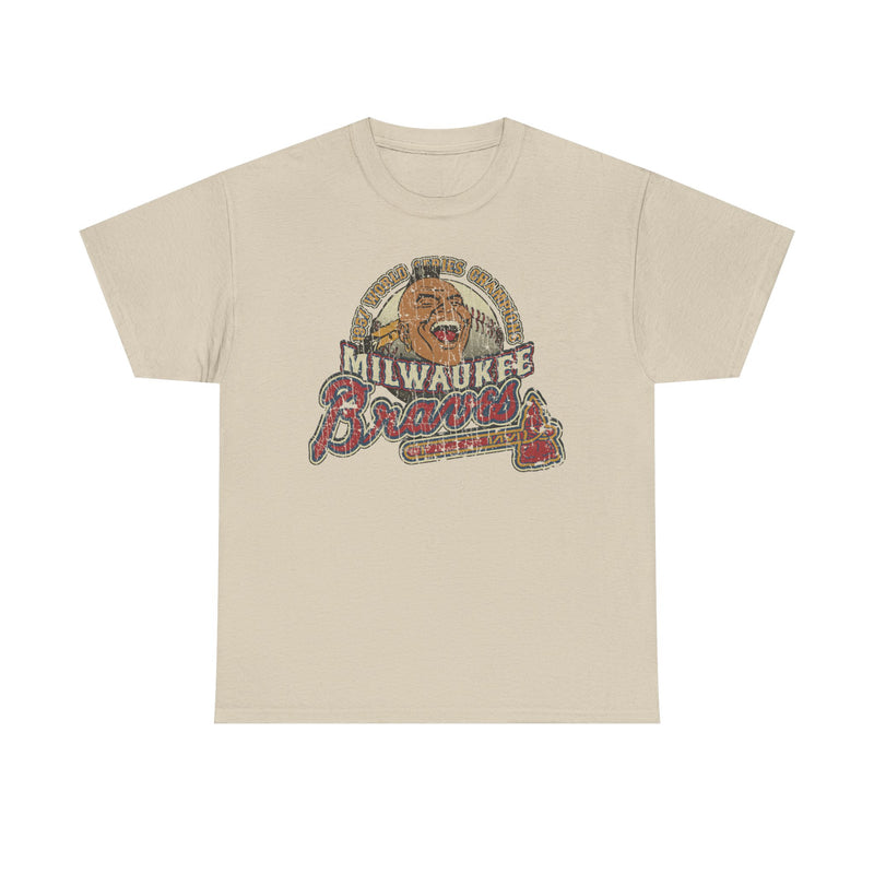 Load image into Gallery viewer, Milwaukee Braves World Champions Baseball Team T-shirt

