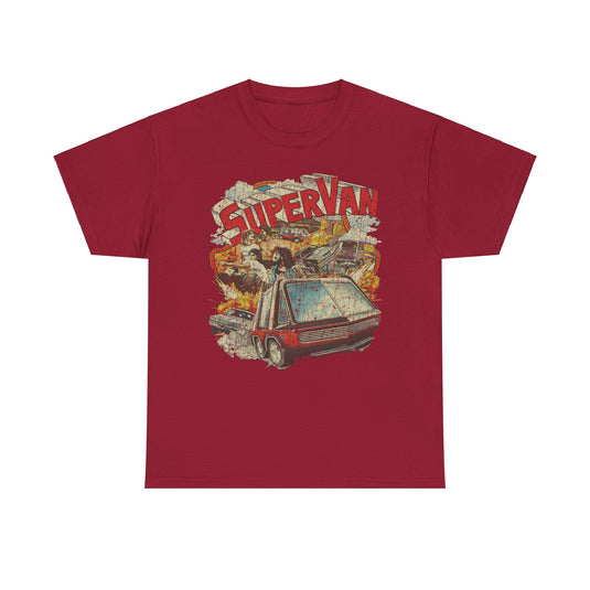 SuperVan 1977 Comedy Action Movie T-shirt