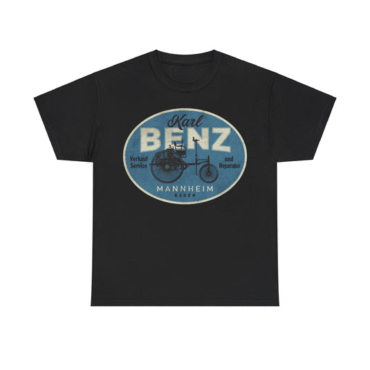 First Mercedes Benz Sign Logo Mannheim Baden Car T-shirt