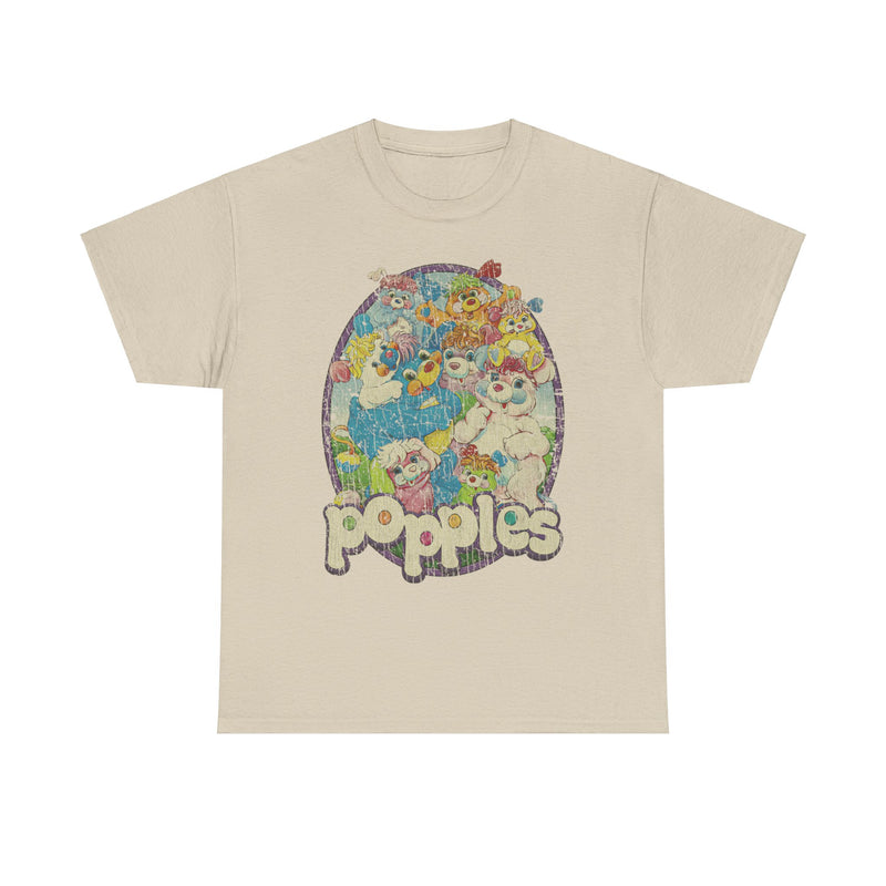 Load image into Gallery viewer, Popples Friendship Crew 1986 Nostalgic Toy T-shirt
