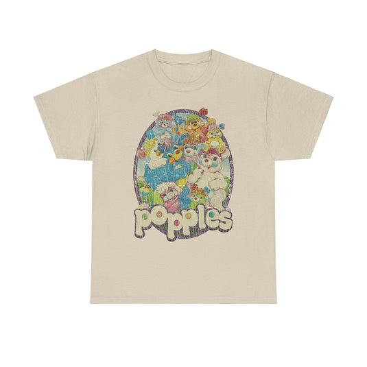 Popples Friendship Crew 1986 Nostalgic Toy T-shirt