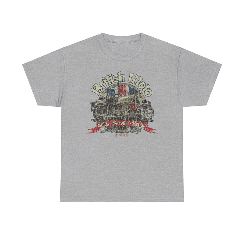 Load image into Gallery viewer, British Moto San Francisco California Motorcycle T-shirt
