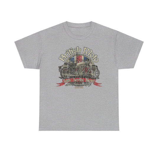 British Moto San Francisco California Motorcycle T-shirt