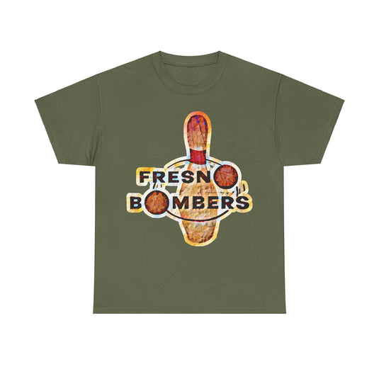 Fresno Bombers California National Bowling League T-shirt