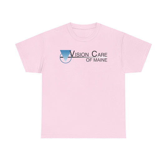 Vision Care of Maine T-Shirt Defunct Optometry Bankrupt Company Logo Tee